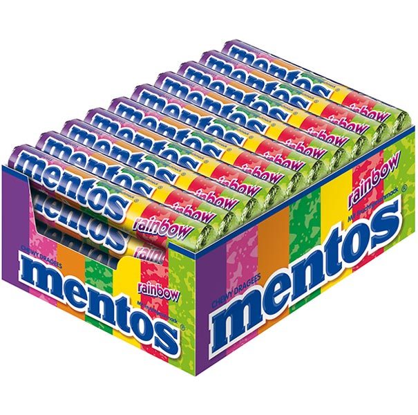 MENTOS Rainbow 37.5g - Santikos Foods